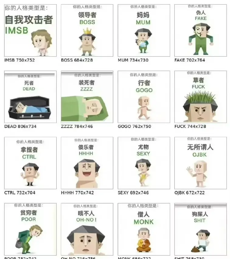 爆火SBTI（傻乎乎大人格测试）